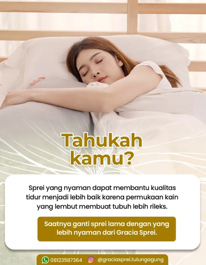 <p>Tidur yang berkualitas sering dimulai dari hal 